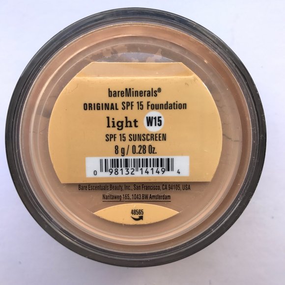 #NWT bareMinerals SPF15 Original Foundation Light W15 8g/0.28oz - Picture 1 of 2